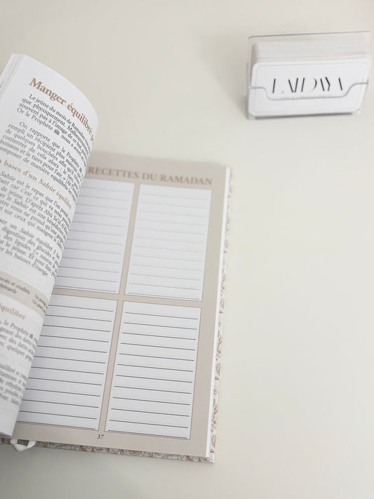 Planner ramadan - Beige