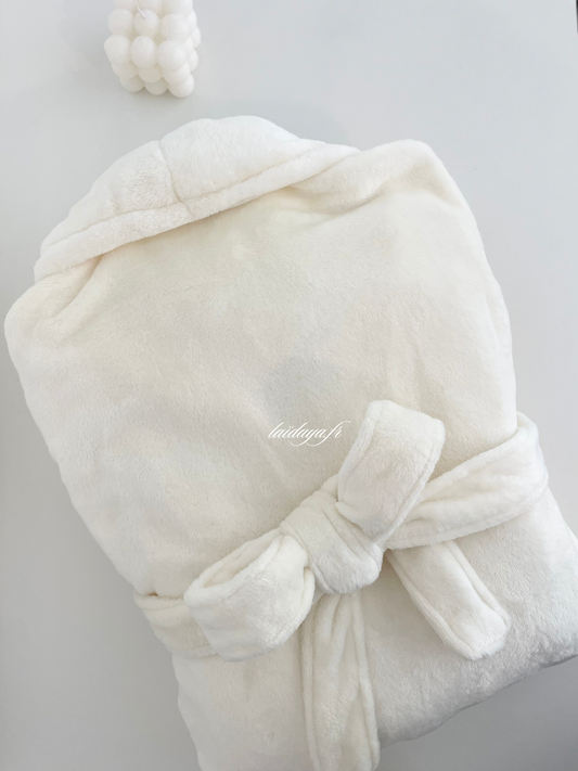 Peignoir Pilou, Blanc crème