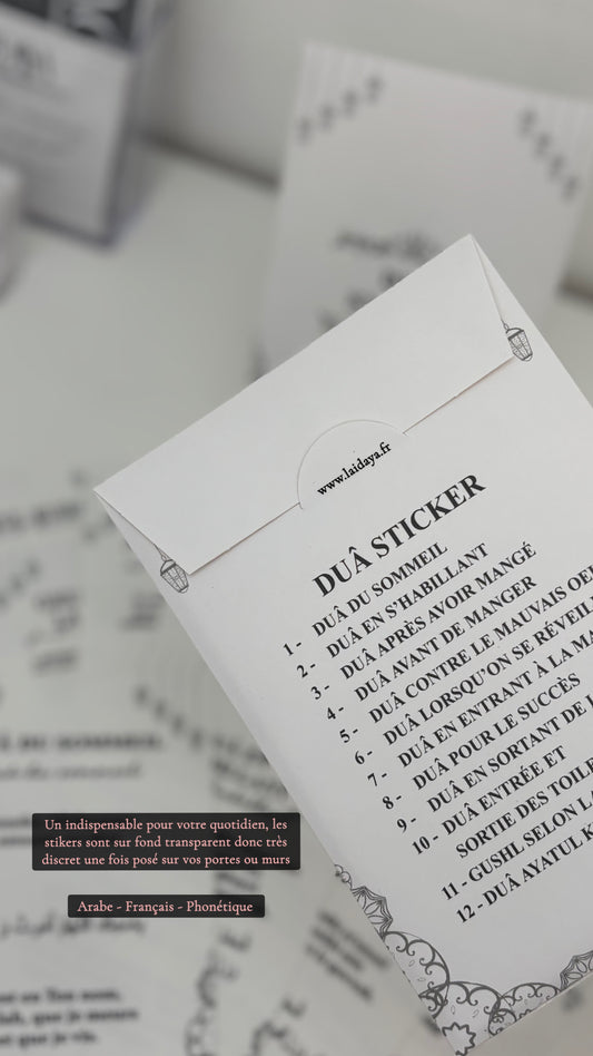 Pack « Duâ sticker »