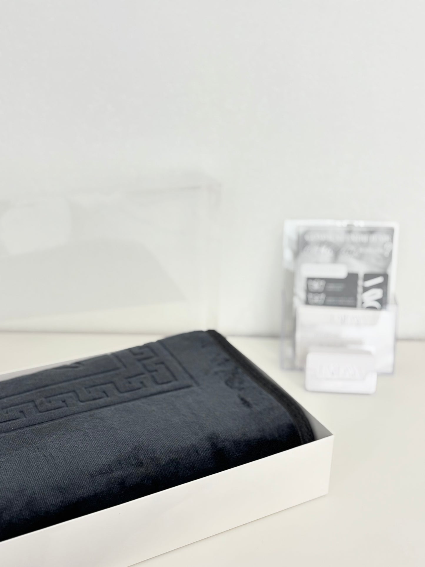 Box tapis salât - Noir