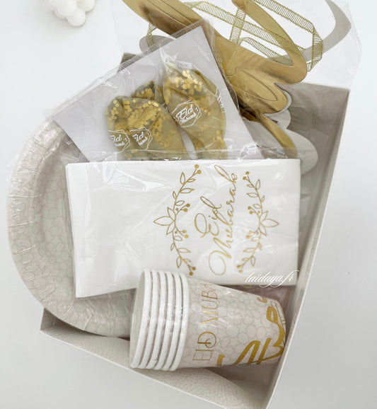 Box déco EID, doré