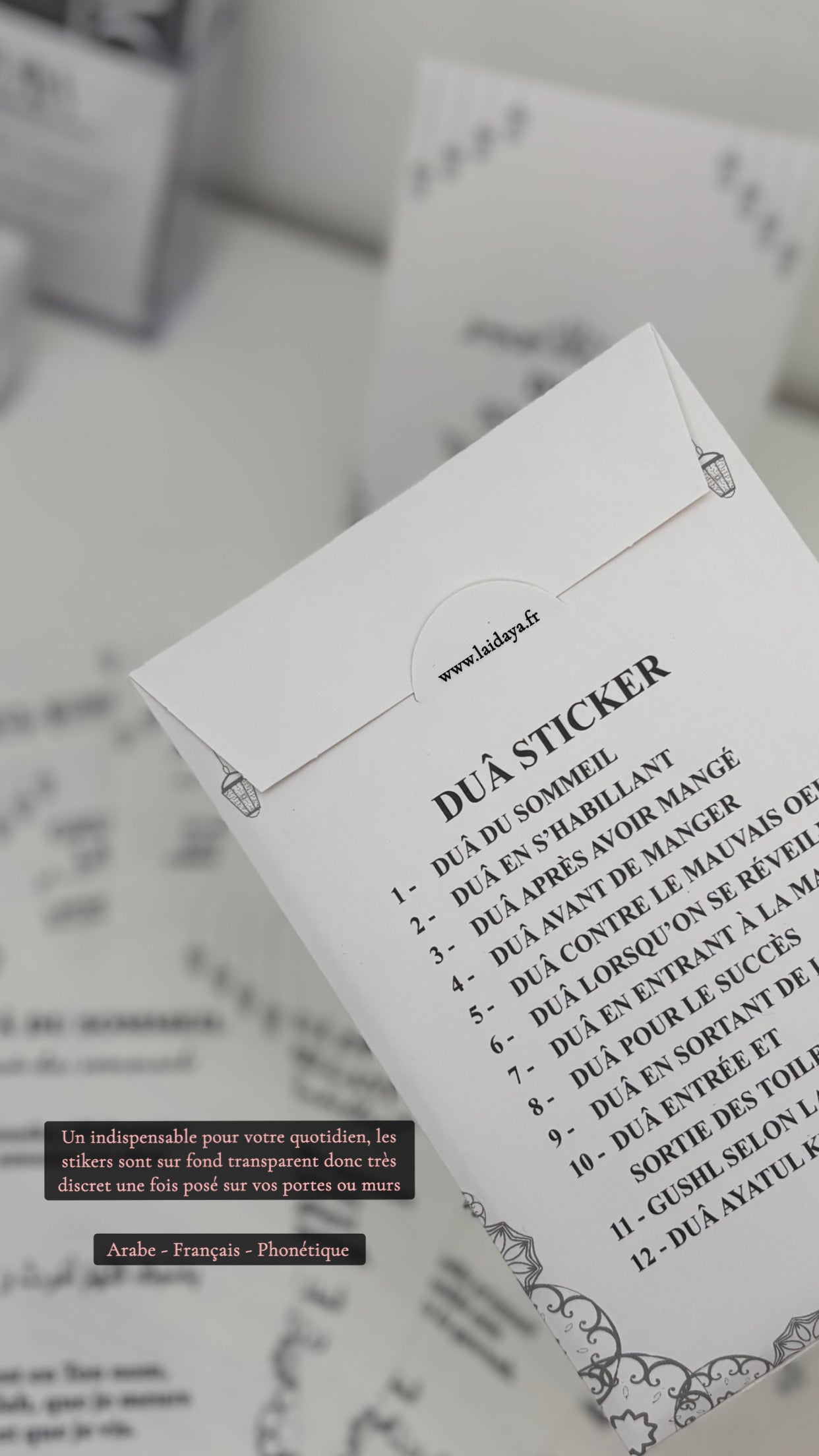 Pack « Duâ sticker »