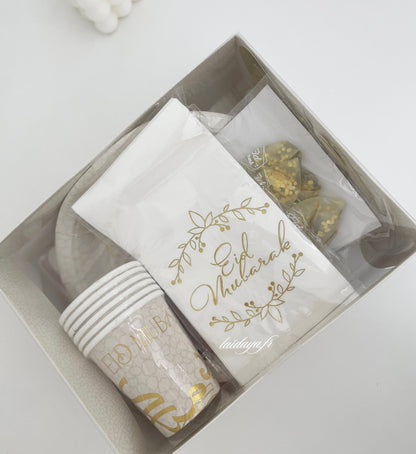 Box déco EID, doré