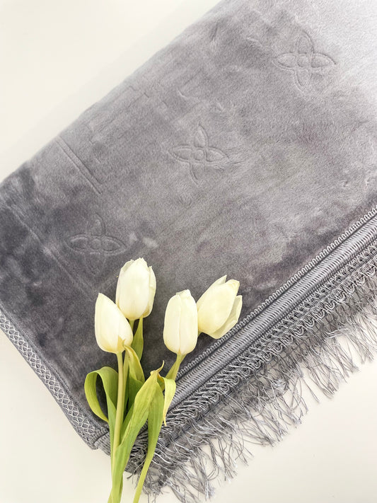 Tapis de prière Gris